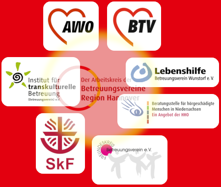 Die Betreuungsvereine Logos Footer